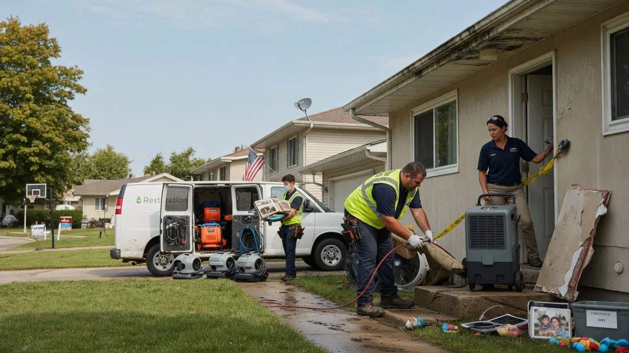 Water Damage Restoration in Vista, CA near me